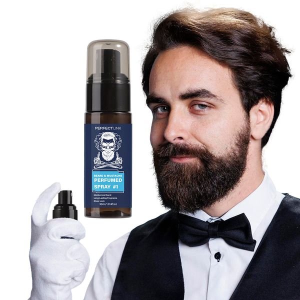 Private Label Organic Man Beard Care Aftershave Spray Gel Moisturizing Soothing Men's Aftershave Cologne After Shave