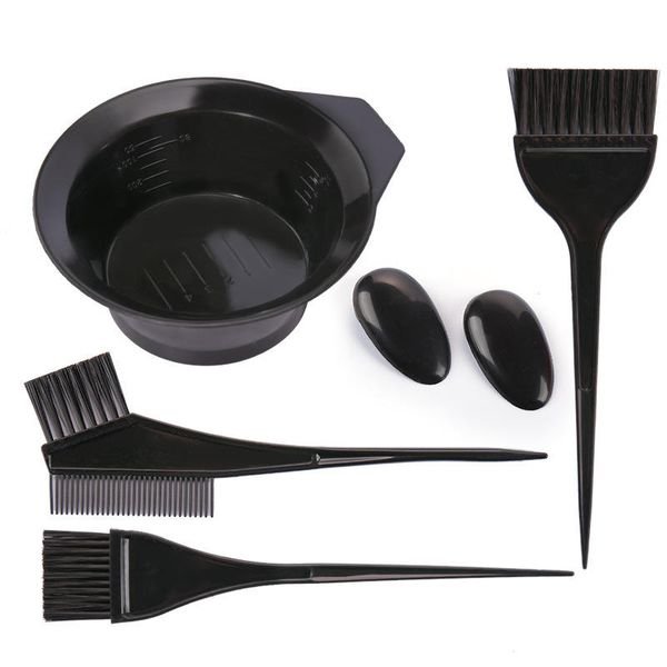 Popular Multi-Purpose Salon Hair Styling Tools Kit Includes Dye Brushes Bowls Ear Wraps Styling Combs for Home Use