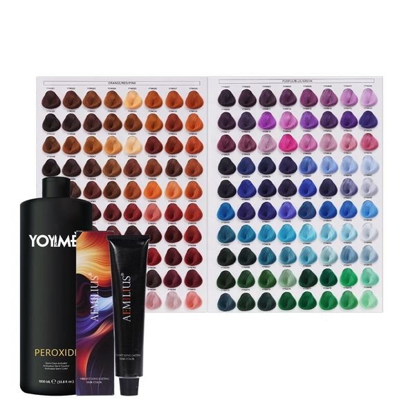 YOYIME Factory OEM Any Colors Natural Hair Color Dye Salon Hair Color Cream with No Amonia