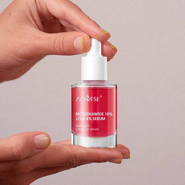 Custom Skincare Natural Ceramide Serum 4% Txa Lightening Glass Skin Niacinamide Facial Serum