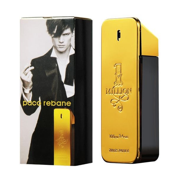 High Quality 100ml 1:1 Men's Perfume Luxury Original One Million Cologne Body Spray Female Long-lasting for Men Wholesale