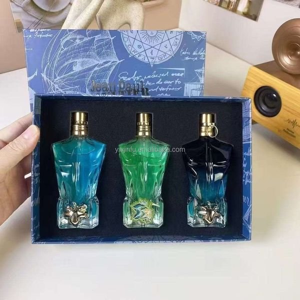 JINFU 1:1 Quality Travel Mini Perfume Set Men's Cologne Jean Paul Gautiers Perfume Brand Perfume Long-lasting Fragrance Set Gift