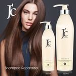 2025 Fast Delivery JC Silky Repair Hair Shampoo And Conditioner Permanent Natural Black Curly Straight Oily Gray White Red Brown