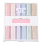 Cute Bible Highlighters Rectangular Marker Rainbow Pastel Highlighter Pen Set With Soft Chisel Tip