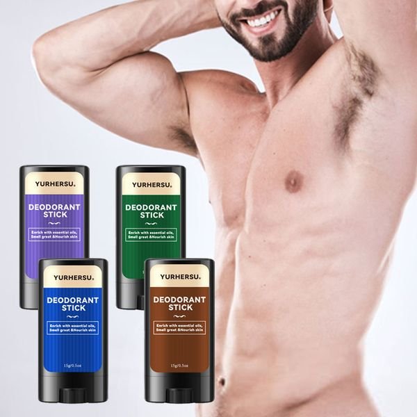 YURHERSU Custom Long Lasting Fragrance Antiperspirant Stick Organic Natural Scented Body Deodorant Stick for Men Women