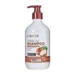 OMAYLN Wholesale Coconut Oil Shampoo and Conditioner Moisturizing Anti-Dandruff Organic Coconut Shampoo 500ml