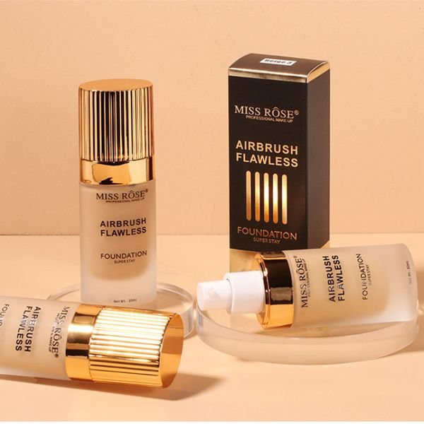 Long Lasting High Quality Full Coverage Liquid Concealer Private Label Cream Natural Whitening Waterproof Face Foundation