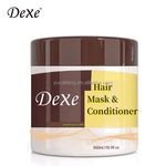 Dexe New Fashion Arrival Product Essence Smoothing And Repairing And Deep Hydrating Moisturizing Collagen Hair Mask Conditioner