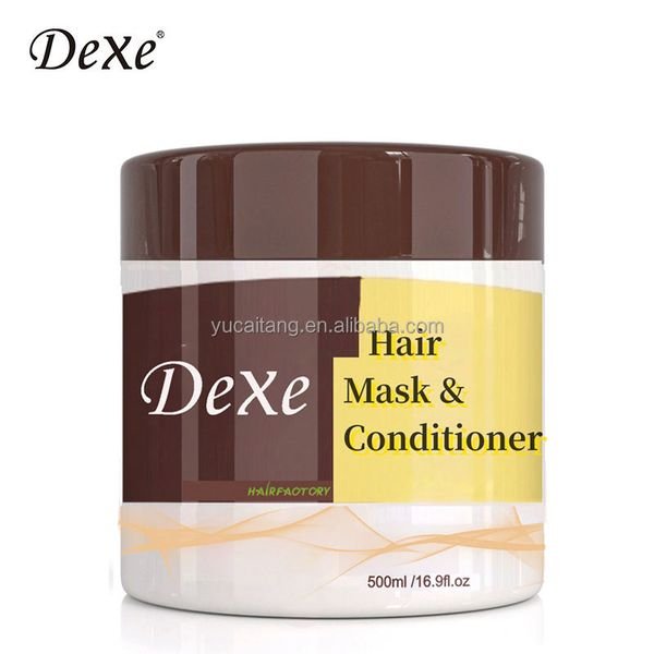 Dexe New Fashion Arrival Product Essence Smoothing And Repairing And Deep Hydrating Moisturizing Collagen Hair Mask Conditioner