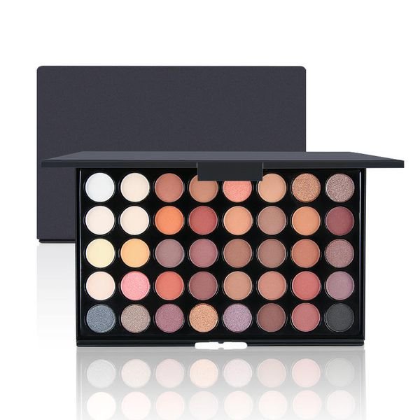 2022 Wholesale Personality Multichrome Matte Earth Color Daily Smokey Makeup 40 Colors Eyeshadow Palette