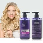 Factory Price Private Label Purple Toner Shampoo Hair Color Care Anti Brassy No Yellow Shampoo for Blonde Hair