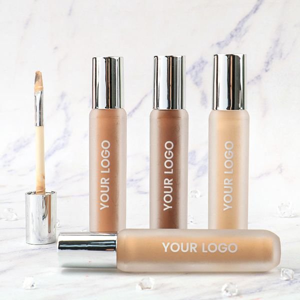 SENKA Logo Customized Full Coverage High Definition Liquid Concealer Palette Private Label Color Corrector Matte Concealer