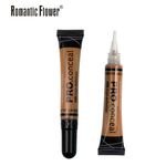 Wholesale 6 Shades Waterproof Full Coverage Long Lasting Matte Contour Foundation Concealer for Dark Skin