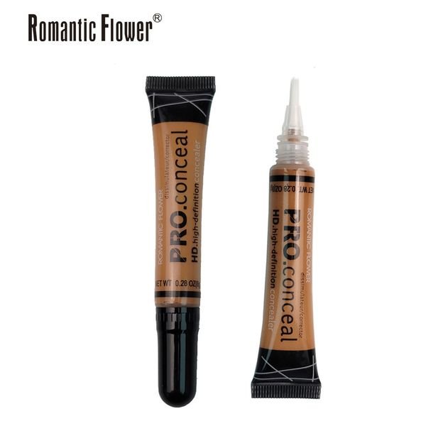 Wholesale 6 Shades Waterproof Full Coverage Long Lasting Matte Contour Foundation Concealer for Dark Skin
