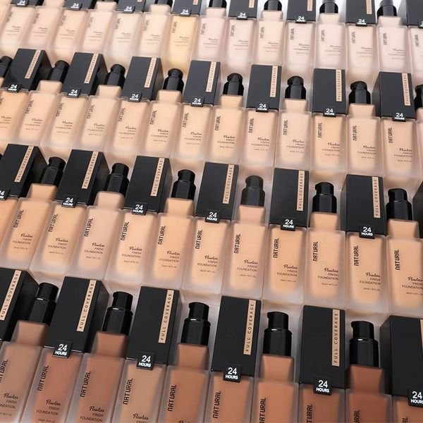 Make Your Own High Quality Foundation Liquid Full Cover Long Lasting Private Label Matte Waterproof Makeup Foundation Liquid OEM