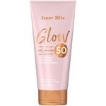 Broad Spectrum SPF 50 Glow Hydrating Sun Block Sunscreen Lotion With Illuminating Shimmer