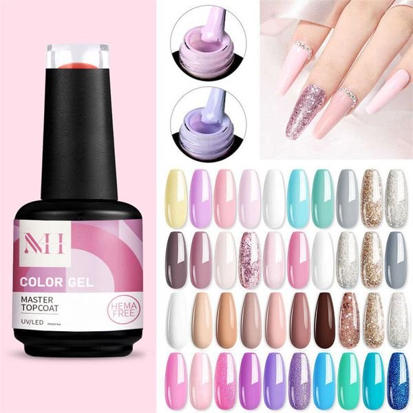 MH Gel Nail Polish Set Kit 120 Colors Uv Gel Collection With Card Display Private Label Unhas Em Gel Varnish Vernis Permanent