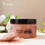 Kanho 350g Wholesale Body Care Himalayan Scrub Complex Lychee Oil Deep Cleansing & Smoothing Body Scrub