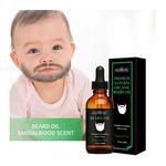 Organic 100% Beard Growth Oil for Black Men Moisturizing Refreshing Beard Oil Skin Care Product Beard Care