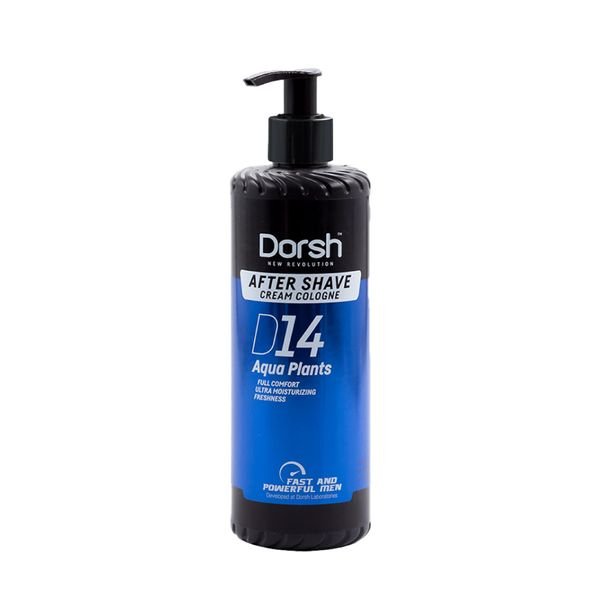 DORSH D14 400ML AQUA PLANTS COLOGNE Moisturizing after Shave Cream Fragrance Skincare Grooming Scented Cream Shaving Cream