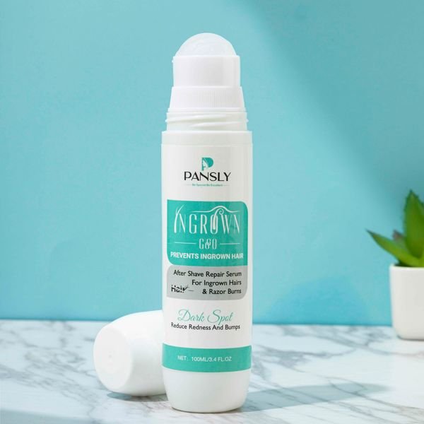 100% Natural Formula Remove Dark Spot After Shave Razor Bumps Treatment Solution Ingrown Hair Removal Roll on Ingrown Hair Serum