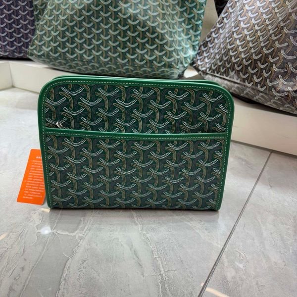 Luxury Designer Leather Makeup Cosmetic Bag Wholesale Travel Reusable Durable Toiletry Cosmetic Clutch Bag for Women