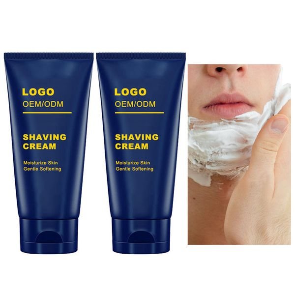 Custom Mint Aloe Vera Cool Soothing Shaving Cream Suppliers Alcohol-free Mens Shave Cream Factory Manufacturers OEM ODM