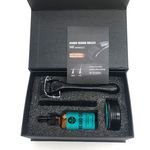 Custom Logo Wholesale Men's Organic Beard Growth Kit Beard Oil Comb Beard Roller Kit