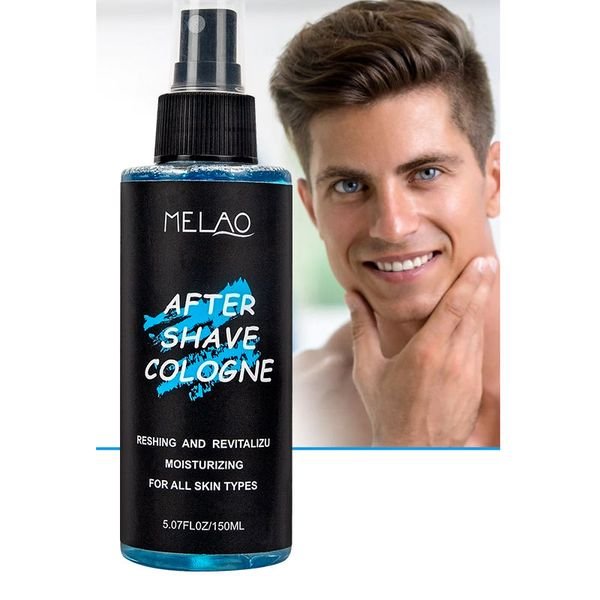 MELAO After Shave Private Label Brand Organic Natural Vegan Barber Soothing Moisturizing Aftershave Cologne for Men Beard Care