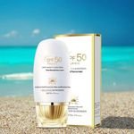SPF 50 Centella Herbal UV Protection Sunscreen Cream Gel Vegan Whitening Moisturizer 50ml Volume