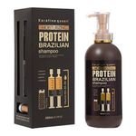 Professional OEM Salon Keratin Shampoo Silky Moisturizing Smooth Straight Hair Shampoo and Conditioner Brazilian Set