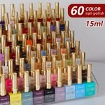 XEIJAYI Factory Professional Nail Supplies Nagellak 60colors15ml Nail Painting Private Label Customized UV Gel Nail Polish Salon
