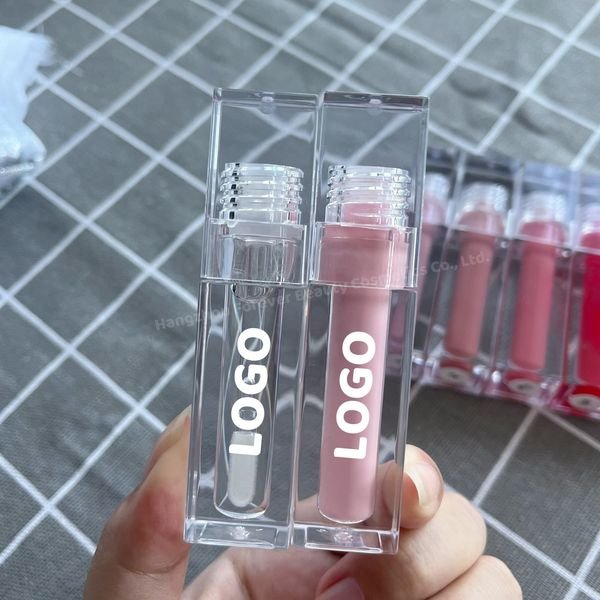 Popular Clear Nude Cruelty Free Hydrating High Shine Lip Gloss for Custom Logo