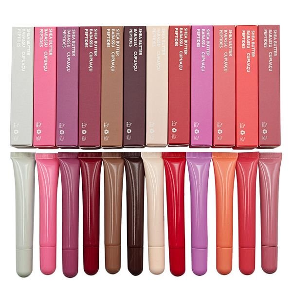 Wholesale New Arrival Waterproof Hydrate Moisturizing Glossy Lip Gloss Cruelty Free Natural Lip Gloss Private Label Vegan