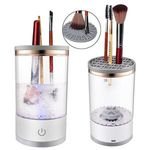 Electric All Size Makeup Brush Cleaner USB Automatic Spinning Cosmetic Brushes Cleansing Tools
