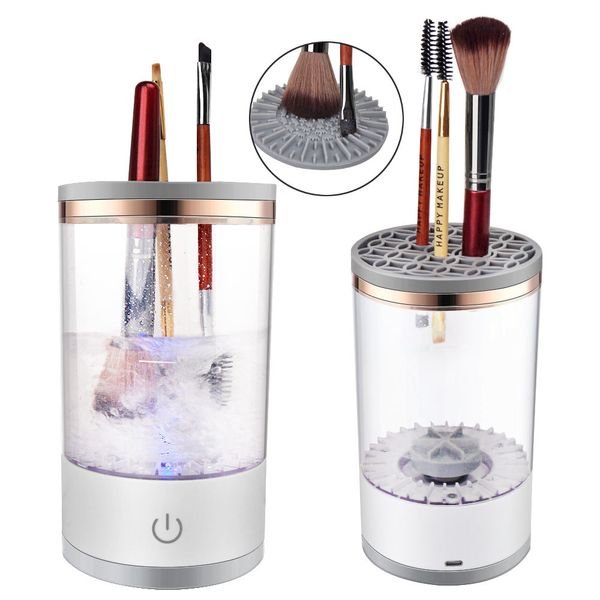 Electric All Size Makeup Brush Cleaner USB Automatic Spinning Cosmetic Brushes Cleansing Tools