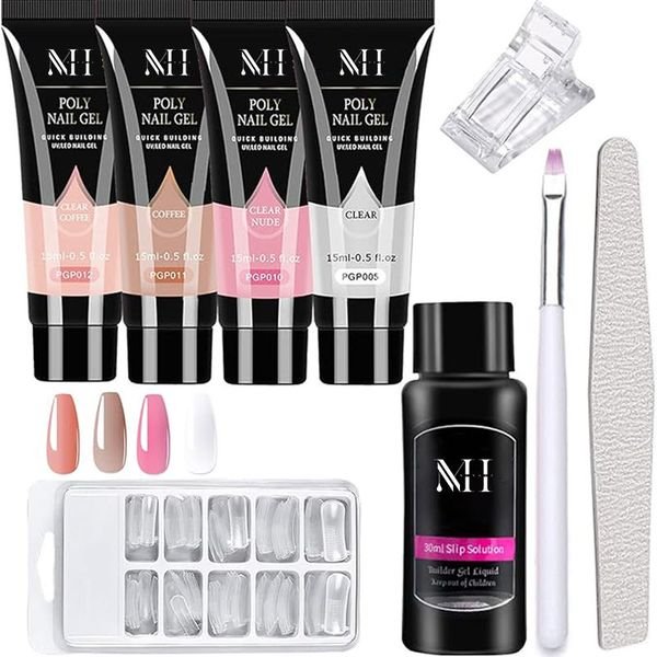 MH HEMA FREE Factory Wholesale High Quality Poli Gel Poli Gel Set Poly Gel Nail Kit