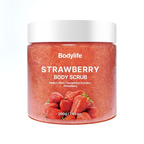 Custom Oem Odm Bodylife Natural Body Care Whitening Exfoliating Organic Skin Care Exfoliation Fruits Sea Salt Body Scrub