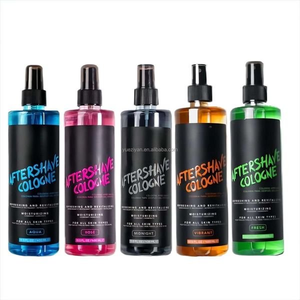 Private Label Organic Man Beard Care Aftershave Spray Gel Moisturizing Soothing Men's Aftershave Cologne After Shave