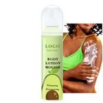 Moisturizing Body Lotion Mousse Avocado Oil Lotion 48 Hour Body Milk Plumping Total Volume Lift Body With Pro Lock Technology